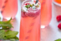 Light and Refreshing Raspberry Coconut Mojitos