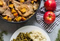 Apple Cinnamon Pork Chops One Pan Dinner