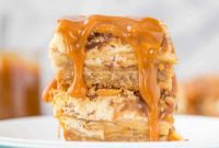 Caramel Apple Cheesecake Bars