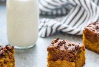 Marbled Chocolate Pumpkin Bars