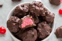 Decadent Cherry Mash Truffles