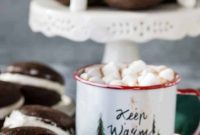 Fudgy Hot Chocolate Whoopie Pies