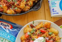 Molten Cheese Tot Bake