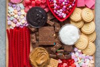 Galentines Day Dessert Board