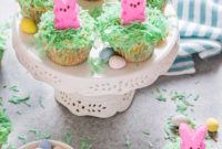 Adorable Marshmallow Bunny Cupcakes
