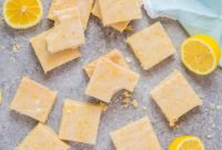 Zesty Lemon Shortbread Squares