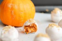 Decadent Pumpkin Spice Truffles