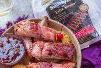 Sticky Cherry Pineapple Ribs