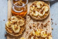 PB Banana English Muffins
