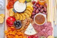 Decadent Blue Cheese Fondue Charcuterie