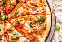 Thai Chicken Pizza