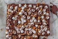 Minty Mudslide Brownies