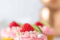 Mule Kick Raspberry Cupcakes