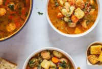 Creamy Tuscan Chicken Gnocchi Soup