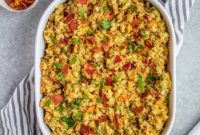 Everything Bagel Bacon & Cheese Stuffing