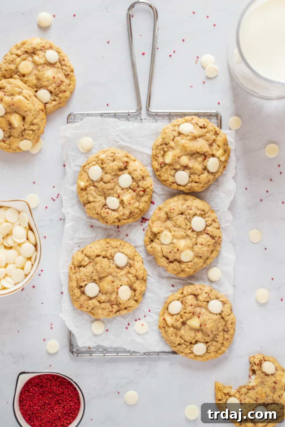 Irresistible White Chocolate Cranberry Oatmeal Cookies 1 featured 17748