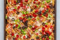 Ultimate Sheet Pan Pizza Fries