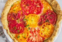 Savory Tomato Pie with a Fresh Herb Crust