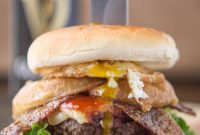 Irish Cream & Stout Burger