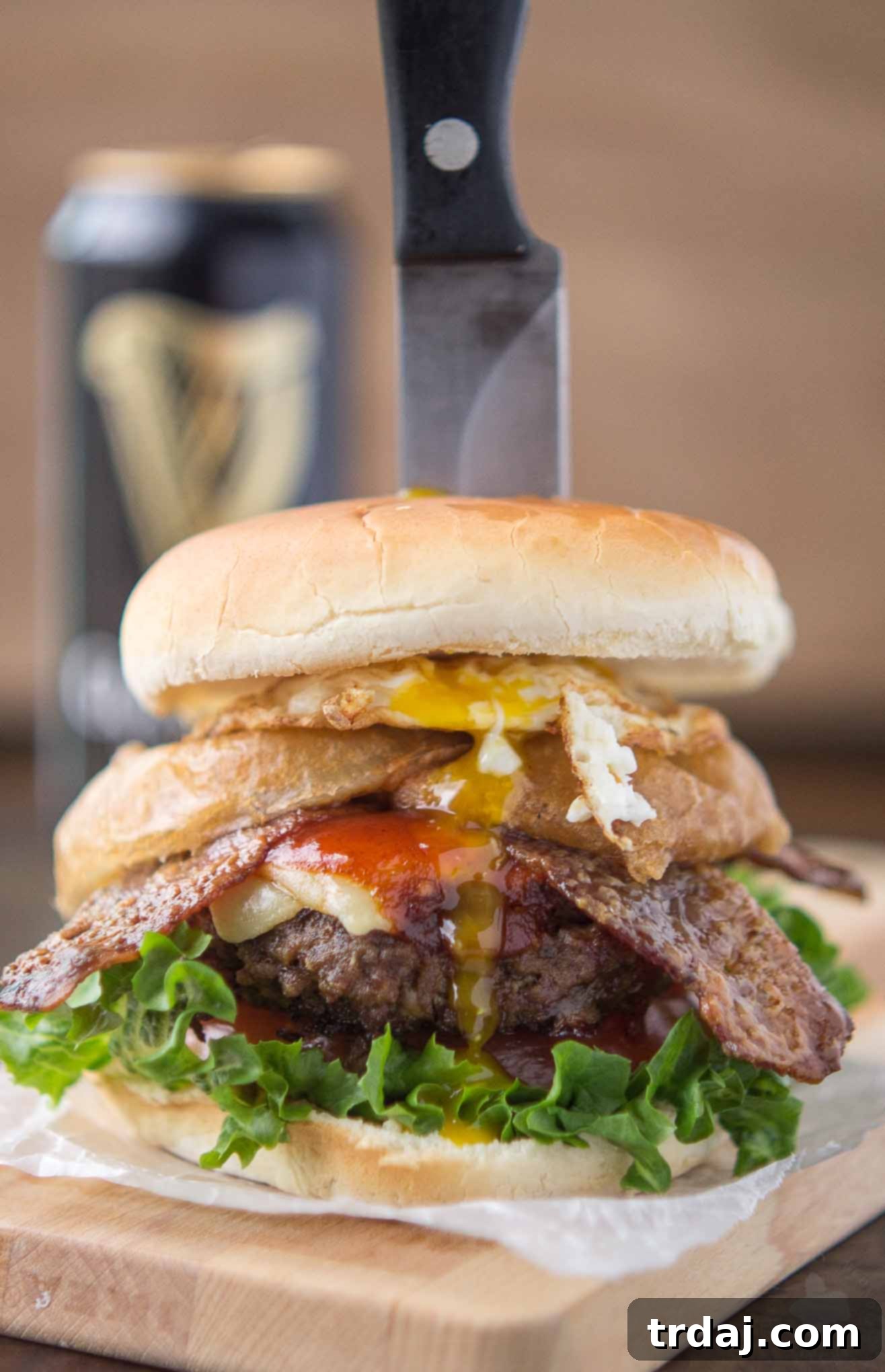 Irish Cream & Stout Burger 1 featured 2607