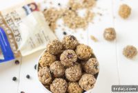 Blueberry Muffin Power Bites