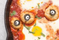 Spooky Skillet Eyeballs