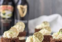 Guinness Chocolate Mini Cakes with Baileys Buttercream