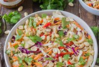 Crisp Sesame Noodle Slaw