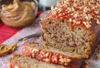 Peanut Butter & Jelly Swirl Banana Bread