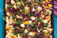 Loaded Fall Sheet Pan Nachos