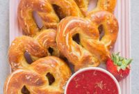 Zesty Strawberry Margarita Pretzels