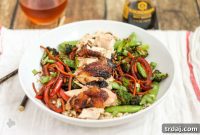 One-Bowl Teriyaki Cornish Game Hen Stir-Fry