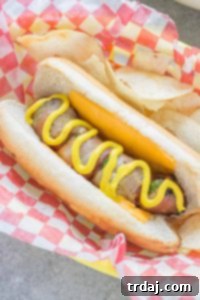 Jalapeno Bacon Grilled Cheese Hot Dog with melted cheese and crispy bacon