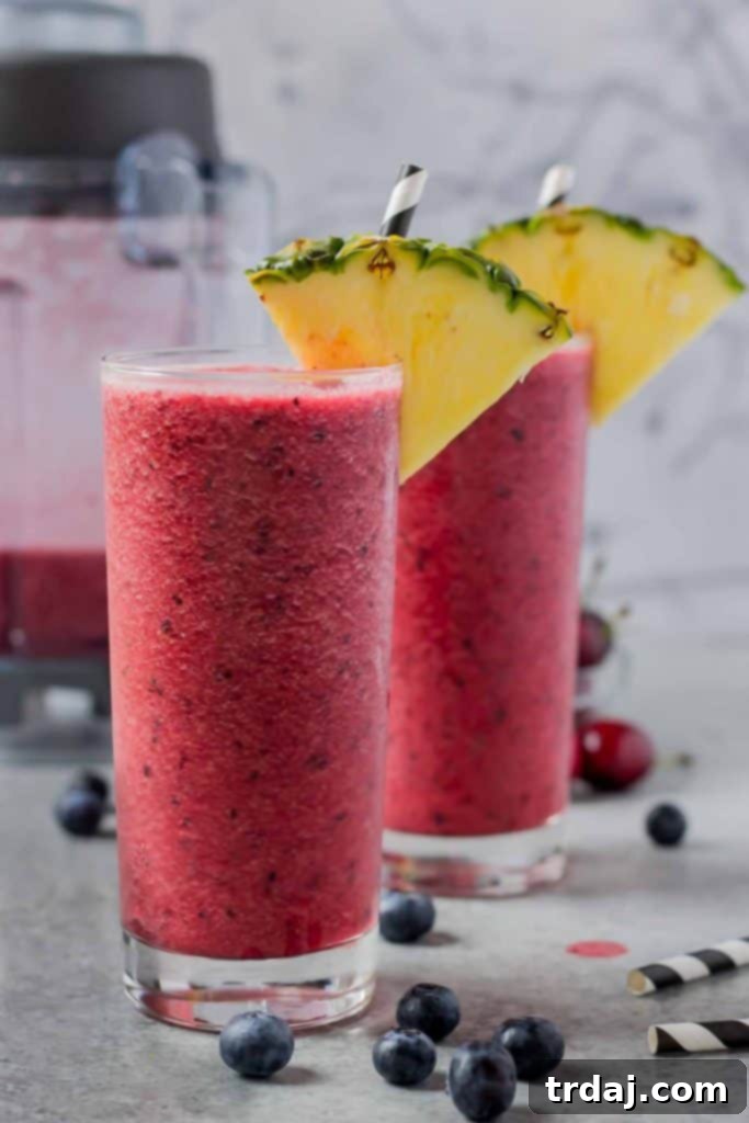 Vitamix E310 Explorian Blending Fruit for Smoothies