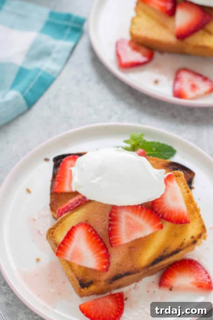 Grilled Strawberry Shortcake - ingredients for the recipe