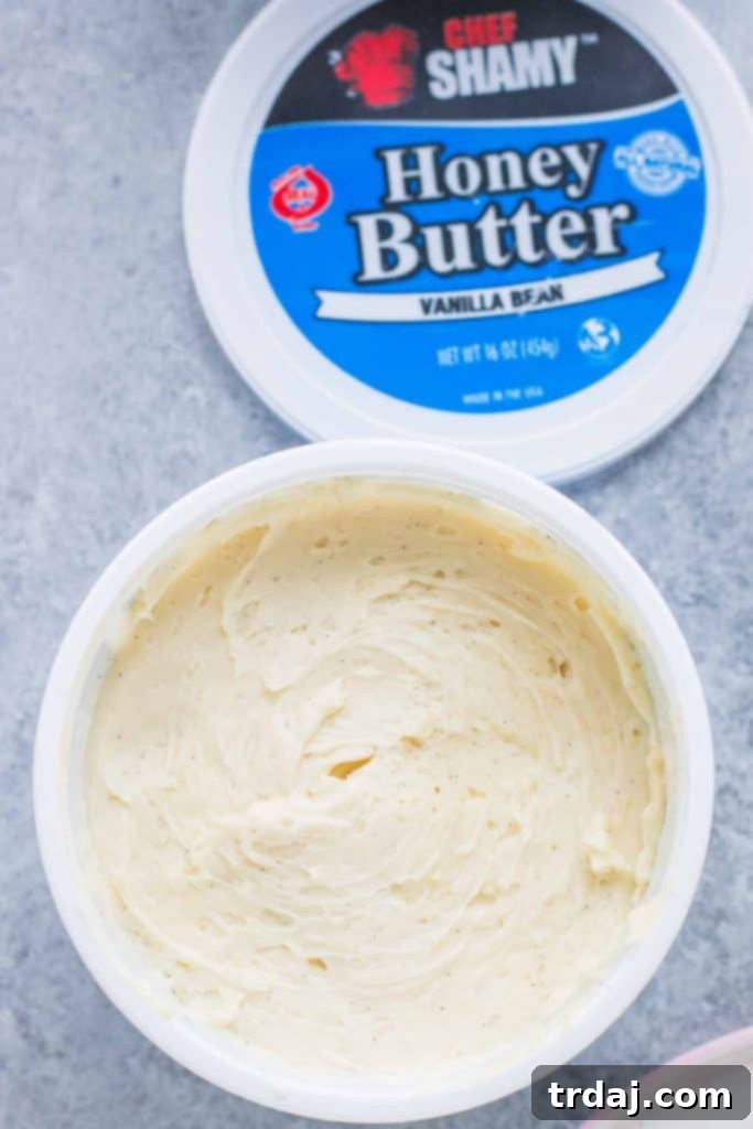 Grilled Strawberry Shortcake plated on a blue dish