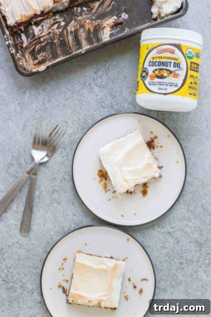 Sheet Pan S'mores with a perfectly pressed graham cracker crust, the base for the decadent chocolate and marshmallow layers.