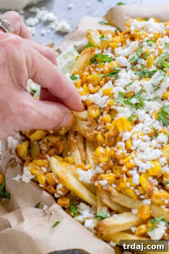 Mexican Street Corn Fries