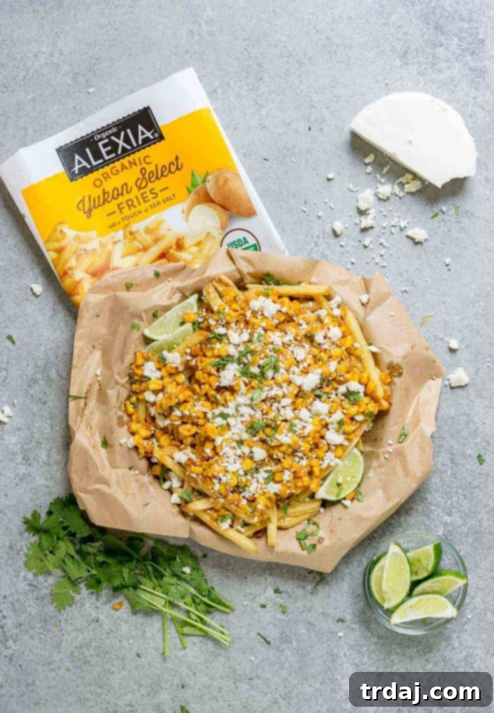 Mexican Street Corn Fries