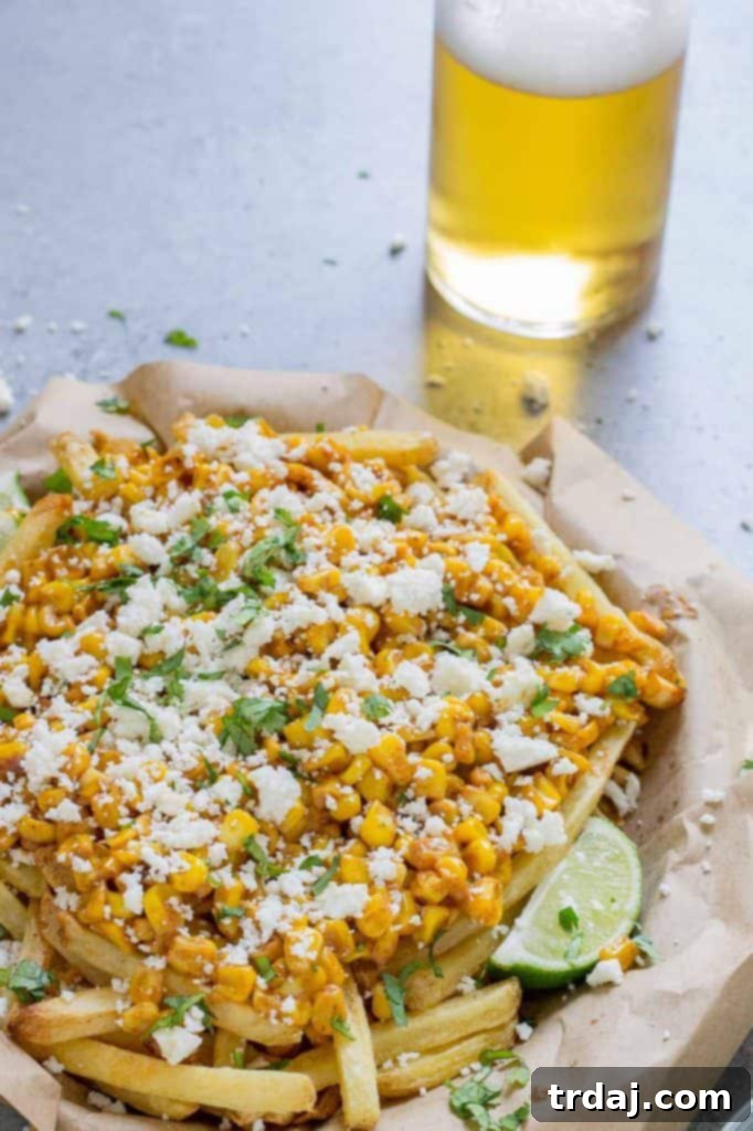 Mexican Street Corn Fries