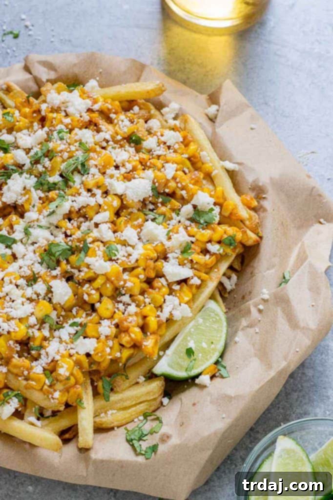 Mexican Street Corn Fries