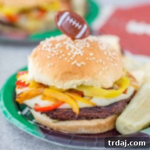 Zesty Italian Pepper Burgers 3 Prepared Italian Pepper Burger ready to eat