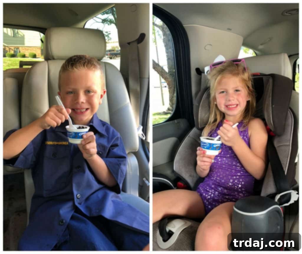 Convenient On-the-Go Snacks: YoCrunch Oreo Yogurt for Kids