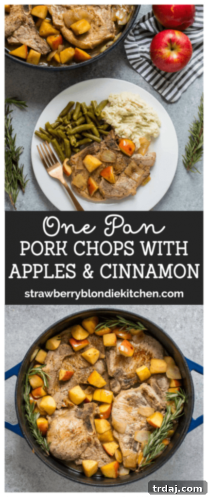 Apple Cinnamon Pork Chops One Pan Dinner 3 One Pan Pork Chops with Apples and Cinnamon