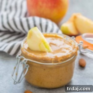 Cozy Chai Apple Almond Butter 2 Finished Apple Chai Almond Butter in a jar