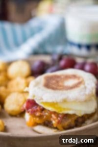The Ultimate Breakfast Burger - Recipe Image