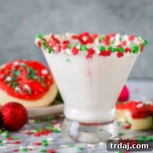 Sugar Cookie Martini