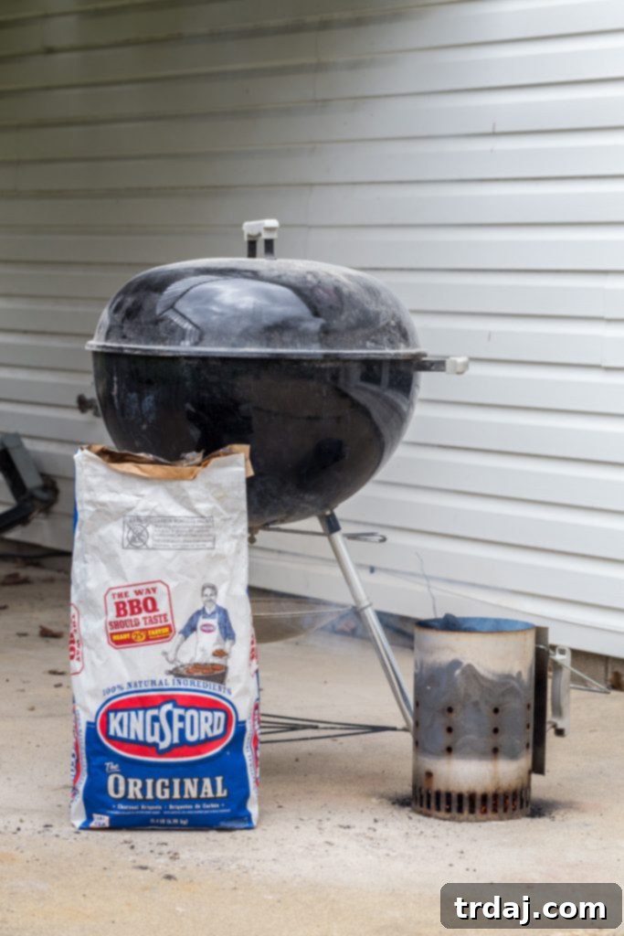 Grilling vibrant vegetables over Kingsford charcoal for a smoky flavor.