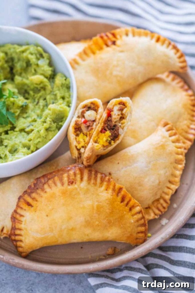 Beef, Chorizo and egg filling of baked empanada