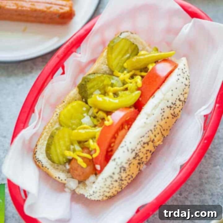 Chicago Style Hot Dog Recipe step-by-step